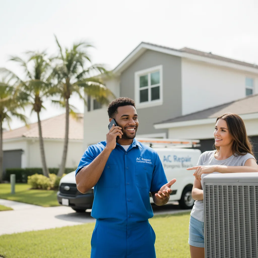 AC Repair Pompano Beach customer support in Port St. Lucie